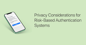 Risk-based Authentication privacy paper accepted at IWPE '21