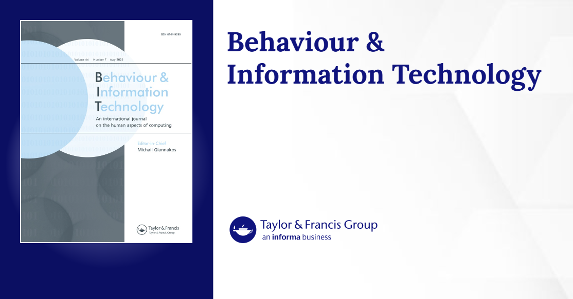 Article reporting on a study on the human-centered design of a GDPR-compliant data protection tool for data processors was accepted for publication in Behaviour & Information Technology