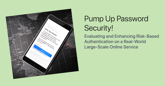 Risk-Based Authentication (RBA) Studied on 3.3 Million Users: Paper and Data Set Published