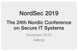 Papers accepted at NordSec