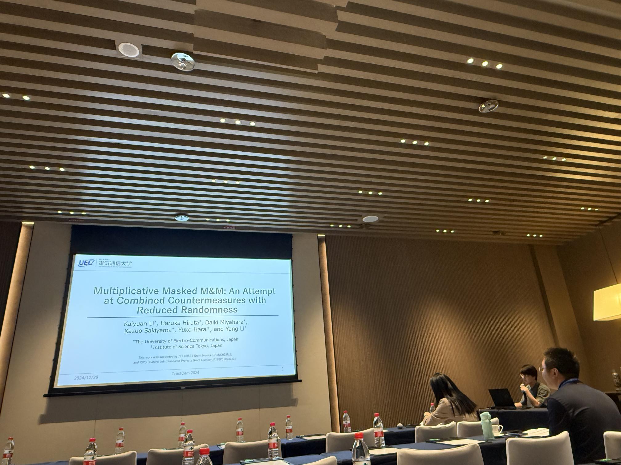 Paper accepted at TrustCom 2024